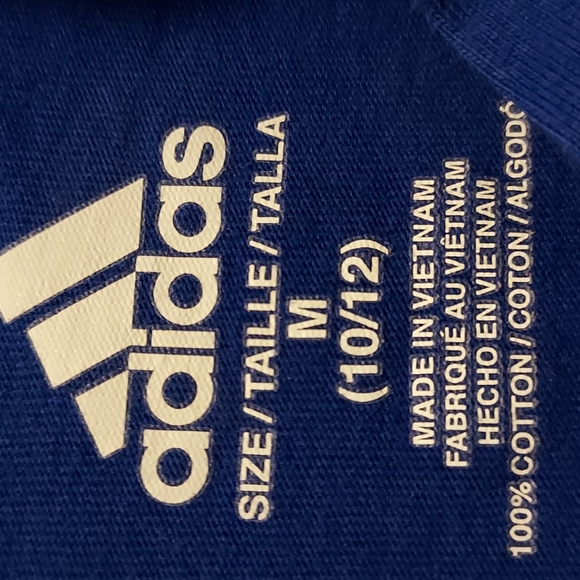 Boys ADIDAS Long Sleeve Shirt Size 10-12 - Picture 5 of 5